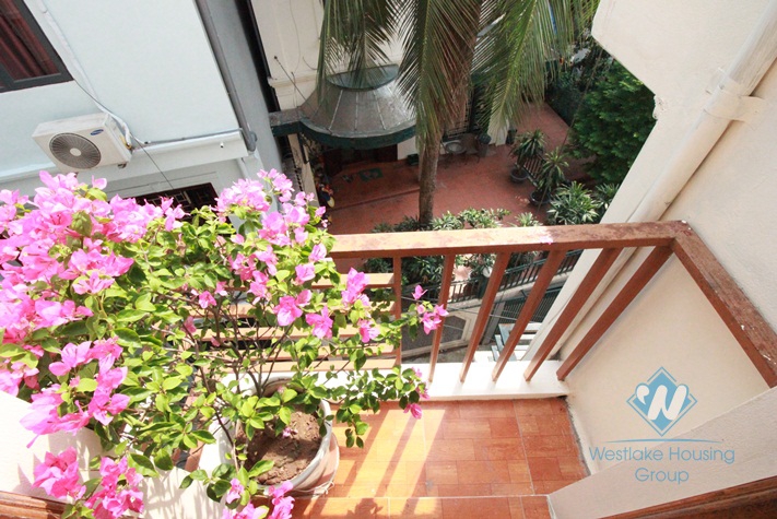 Newly renovated house with 05 bedrooms for rent in Xuan Dieu Street, Tay Ho, Hanoi.